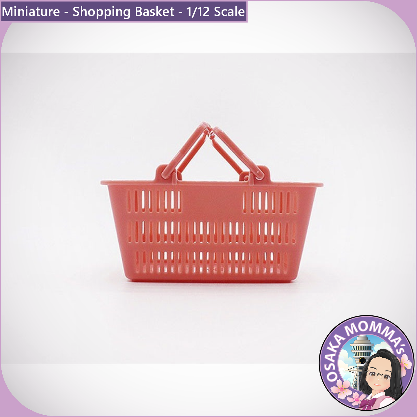 1/12 Scale Shopping Basket