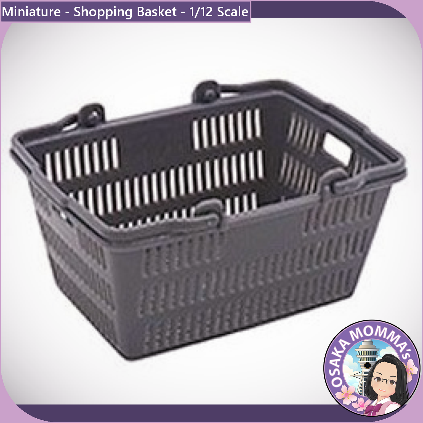 1/12 Scale Shopping Basket