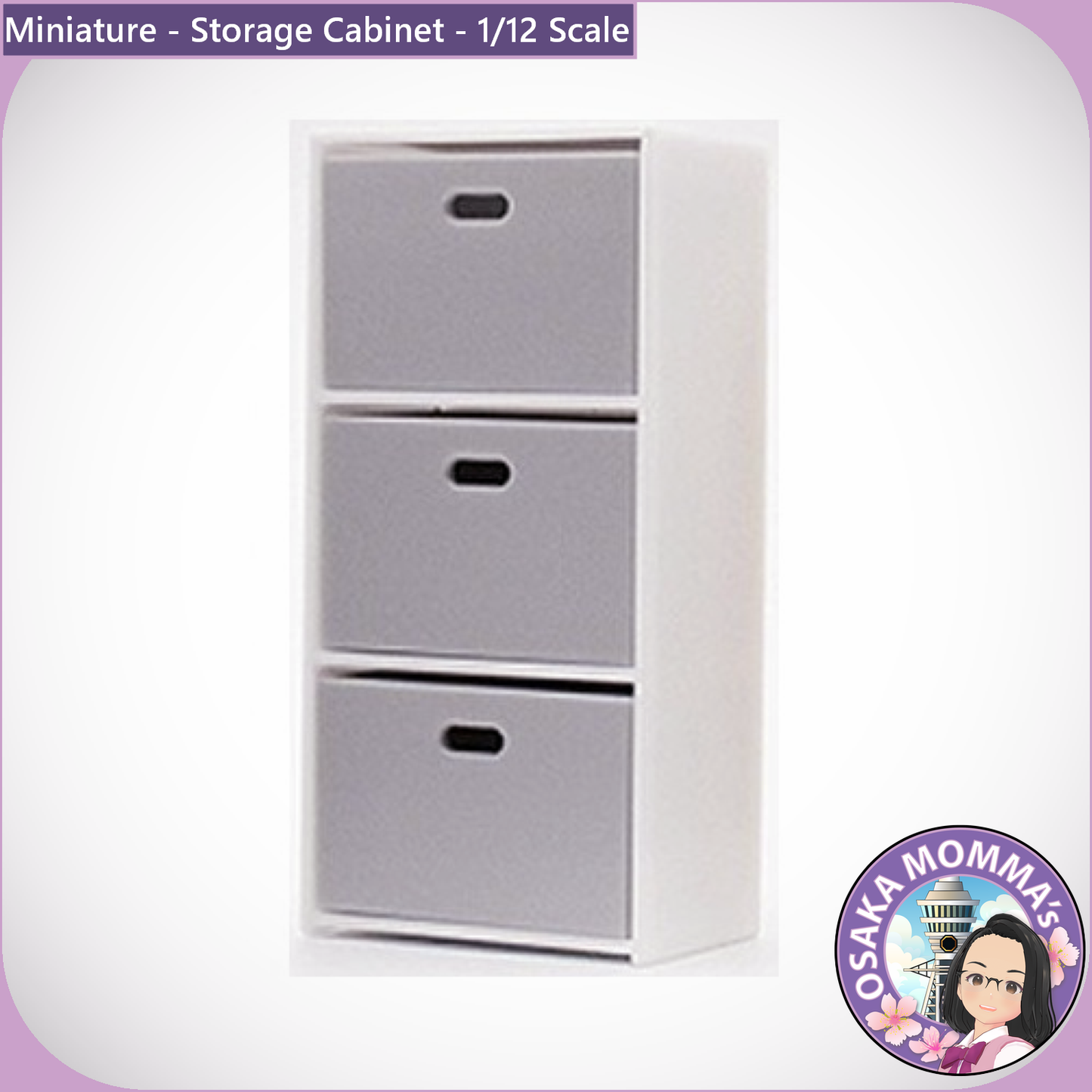 1/12 Scale Storage Cabinet