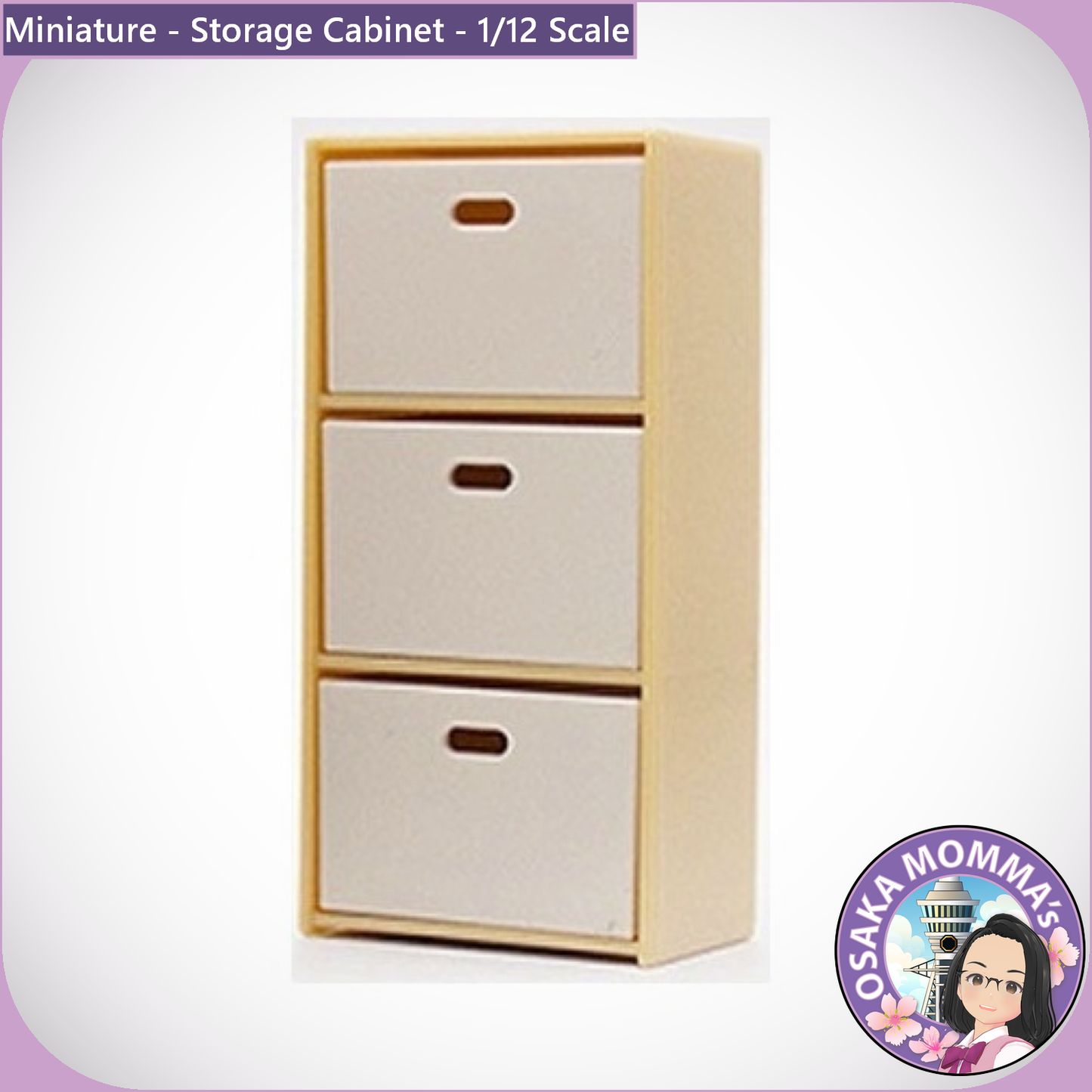 1/12 Scale Storage Cabinet