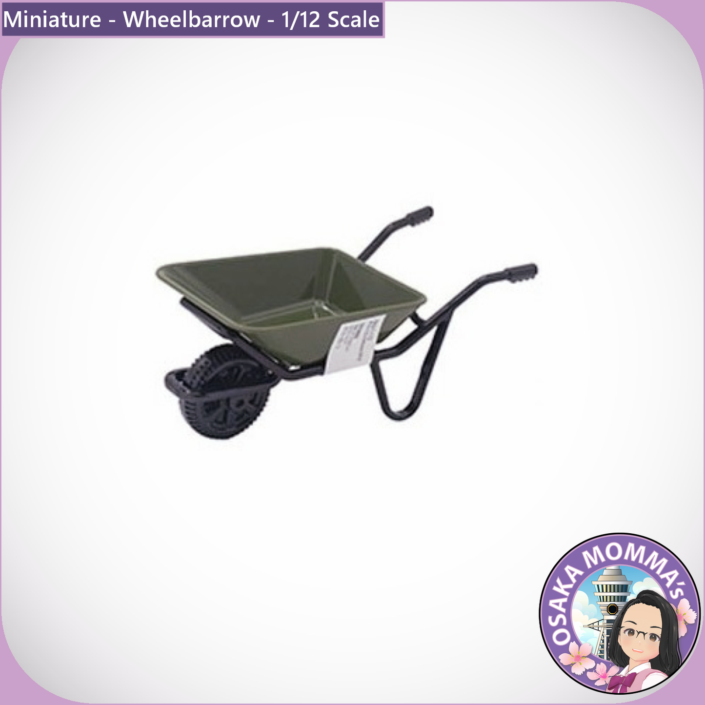 1/12 Scale Wheelbarrow