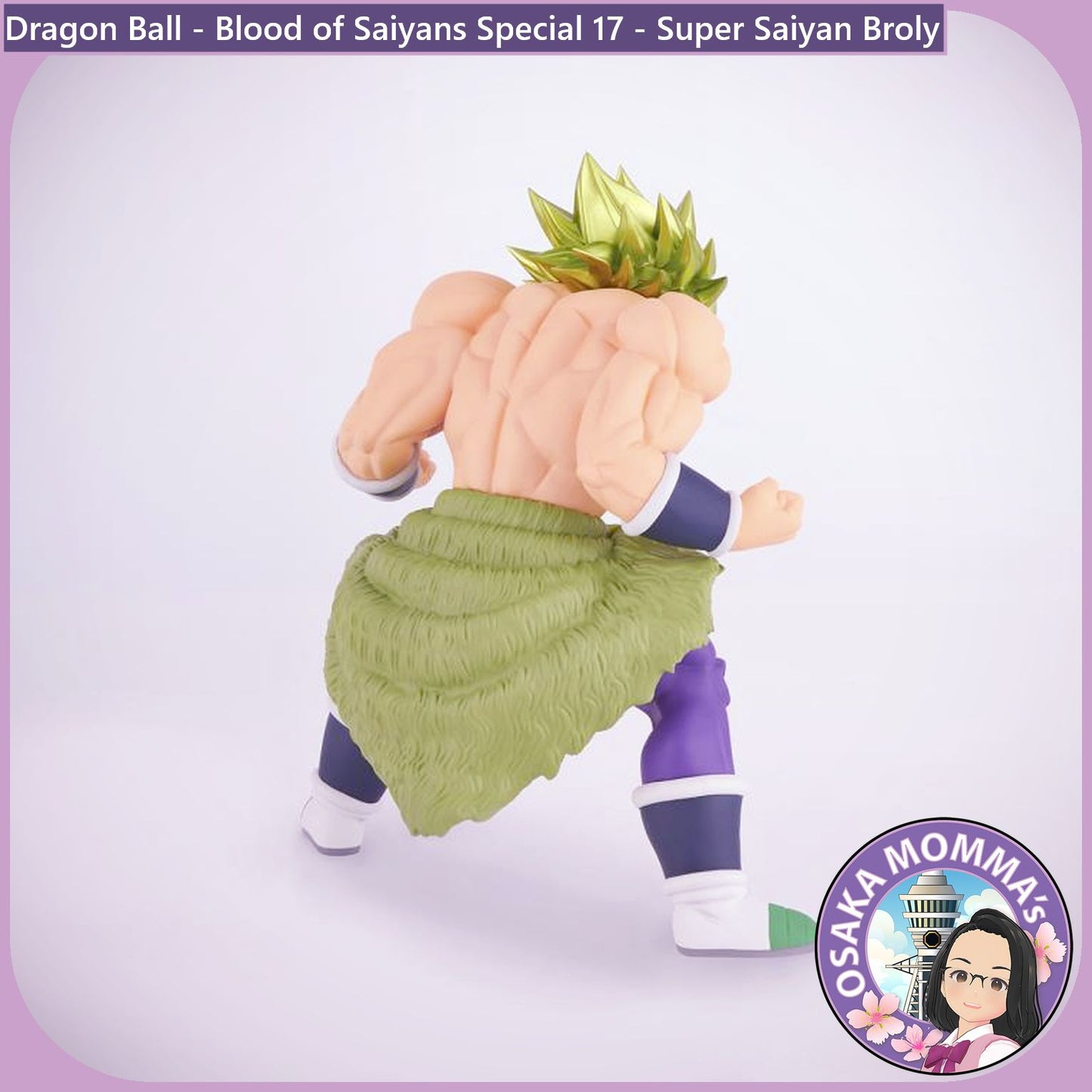 Super Saiyan Broly Blood of Saiyans Figure