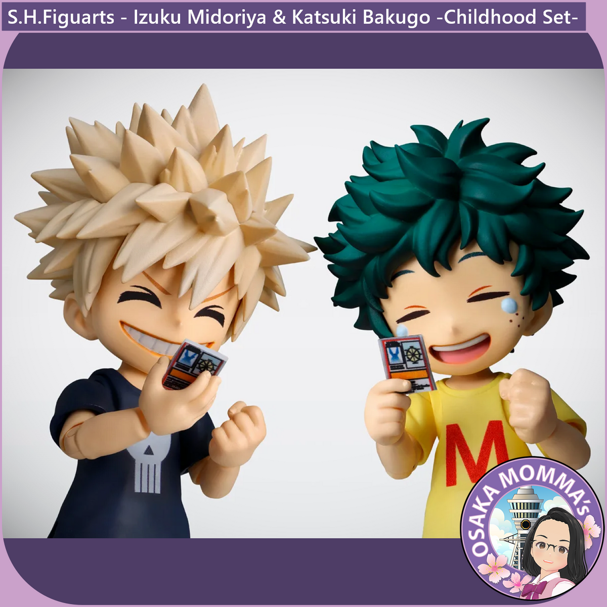 S.H.Figuarts - Deku & Bakugo -Childhood Set-【May, 2027】