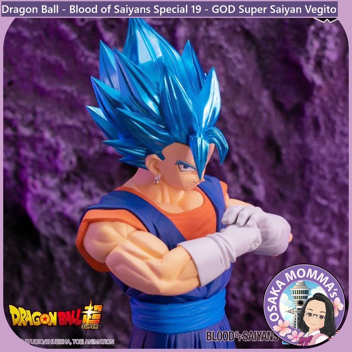 Super Saiyan GOD Super Saiyan Vegito Blood of Saiyans Figure