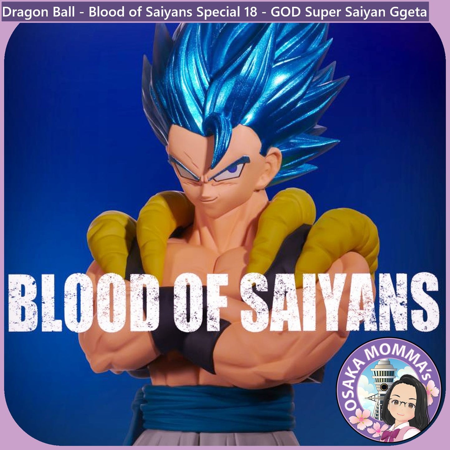 Super Saiyan GOD Super Saiyan Gogeta Blood of Saiyans Figure