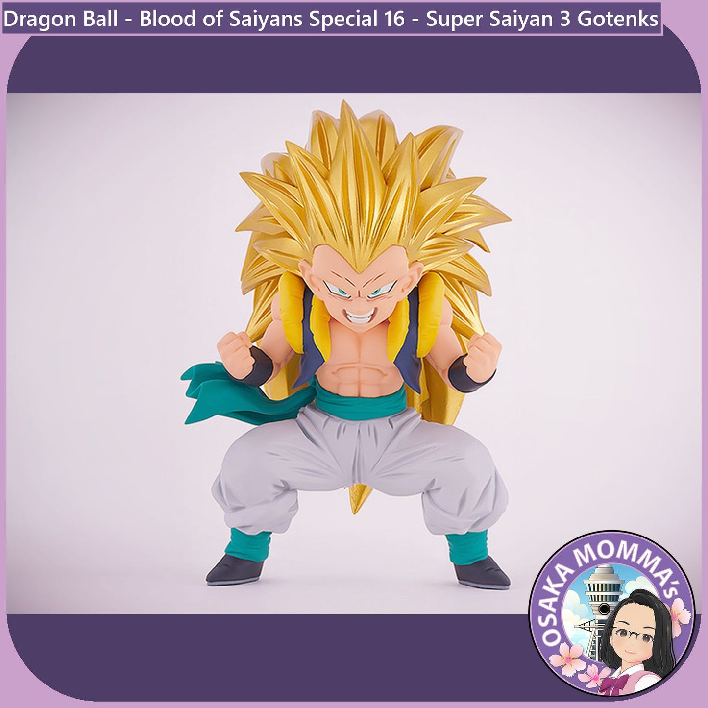 Super Saiyan 3 Gotenks Blood of Saiyans Figure