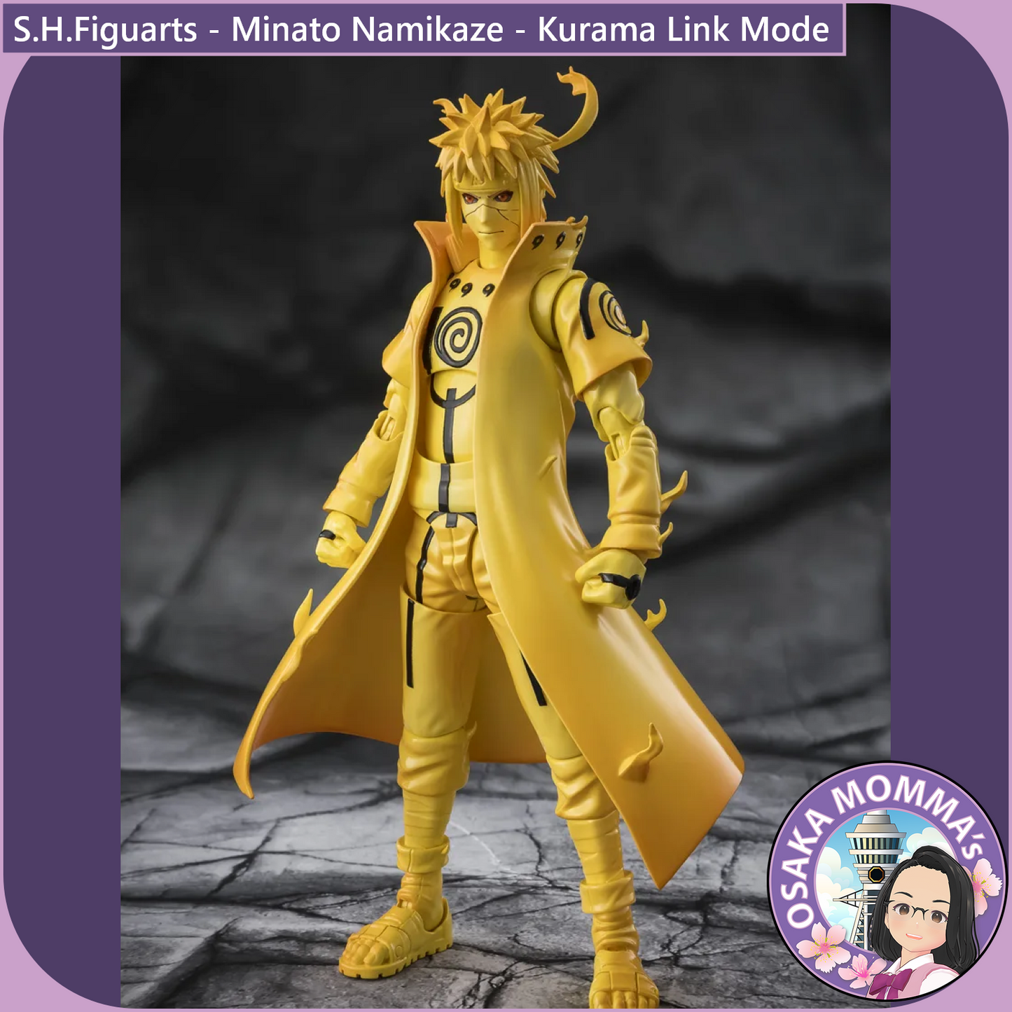 S.H.Figuarts - MINATO NAMIKAZE [Kurama Link Mode]【Feb.2027】