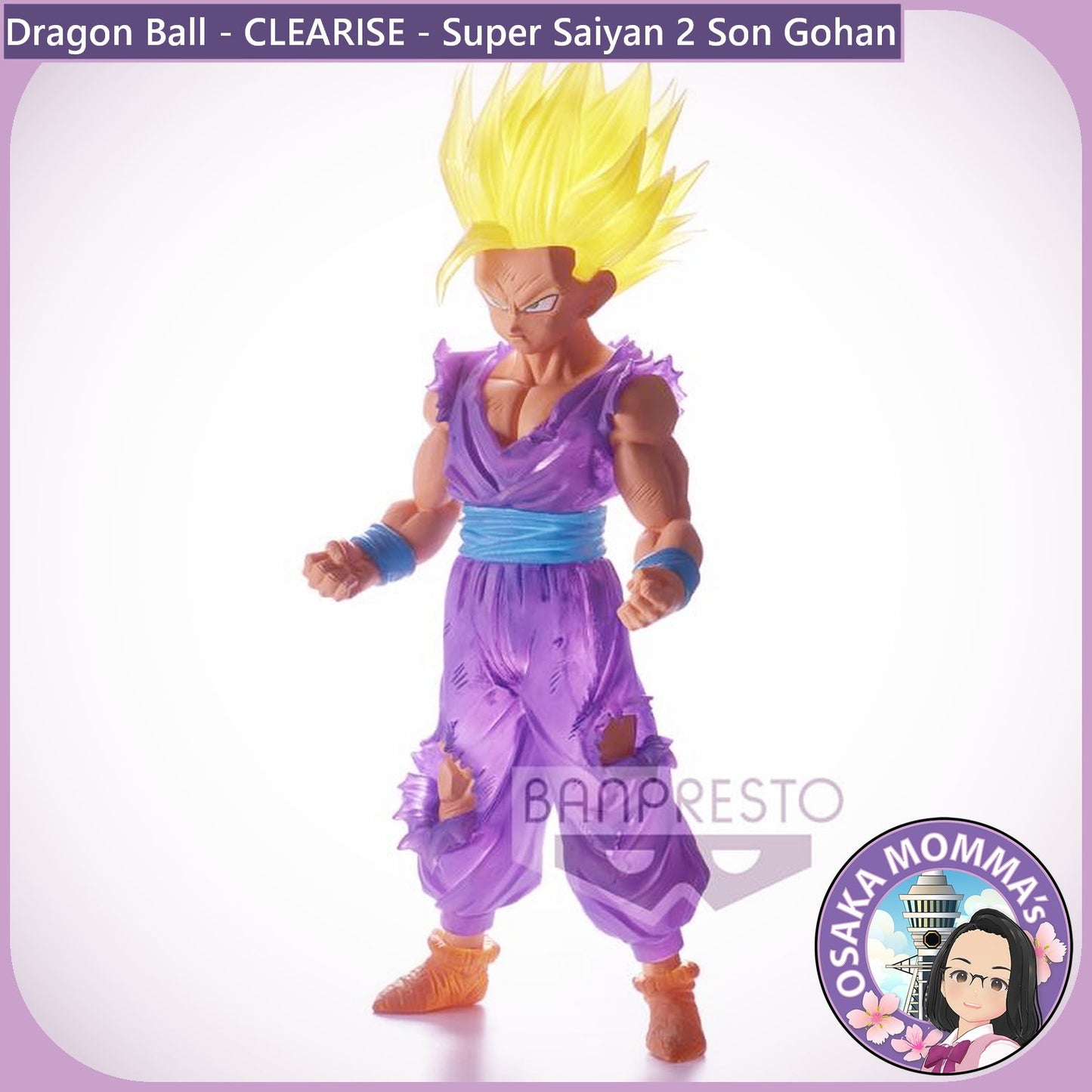 Super Saiyan 2 Son Gohan - CLEARISE Figure