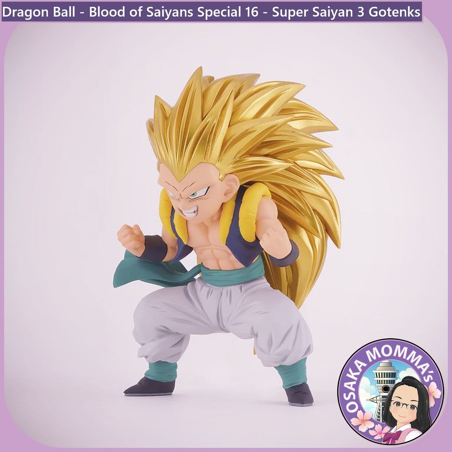 Super Saiyan 3 Gotenks Blood of Saiyans Figure