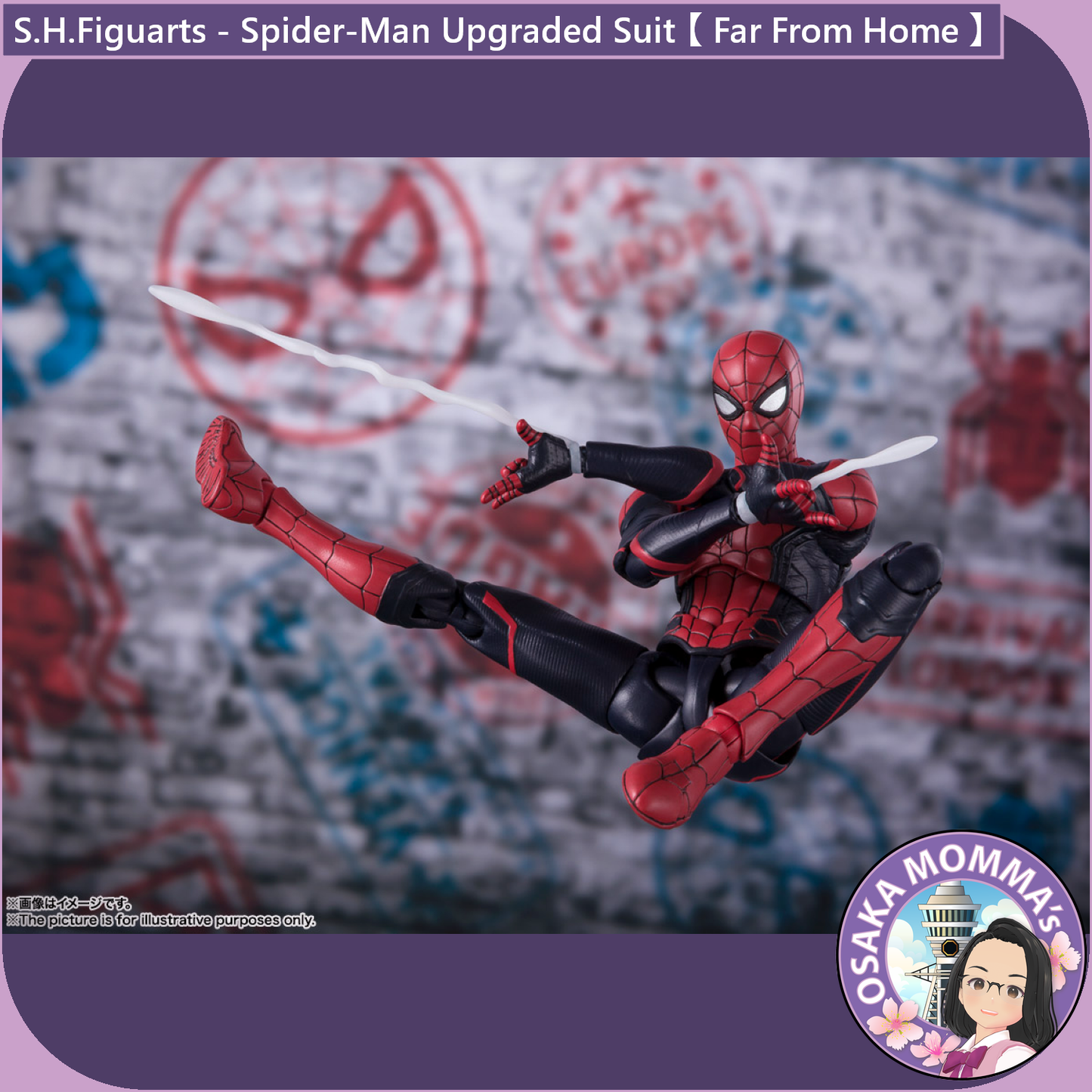 S.H.Figuarts - Spider-Man Upgraded Suit Ver.【 Far From Home 】