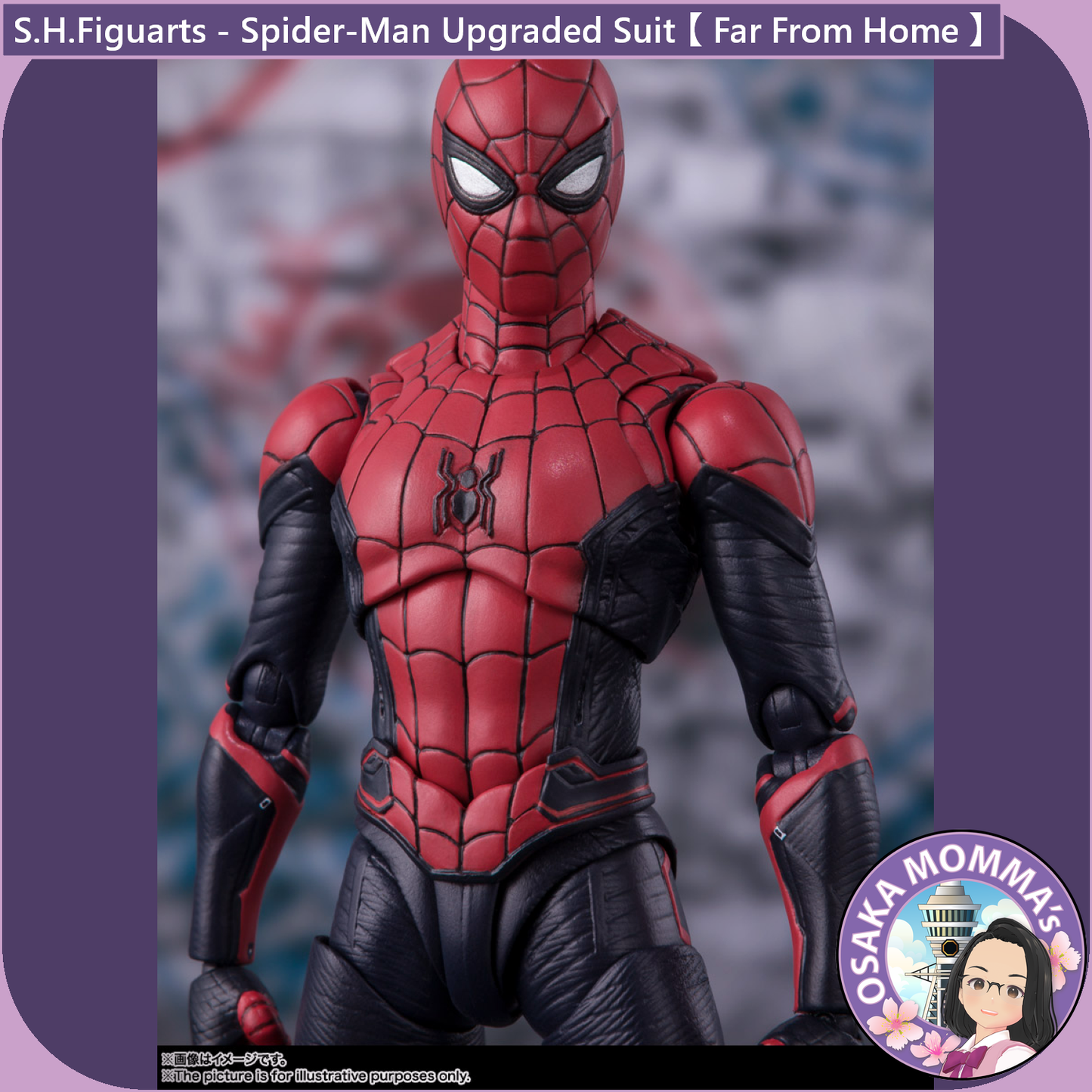 S.H.Figuarts - Spider-Man Upgraded Suit Ver.【 Far From Home 】