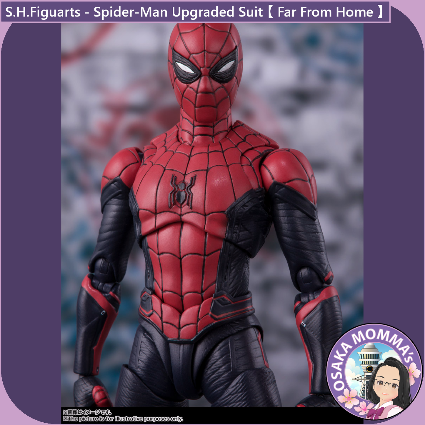 S.H.Figuarts - Spider-Man Upgraded Suit Ver.【 Far From Home 】