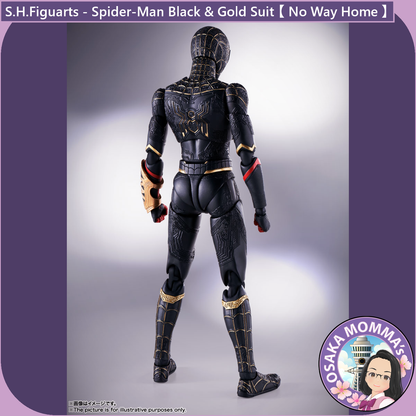 S.H.Figuarts - Spider-Man Black & Gold Suit Ver.【 No Way Home 】