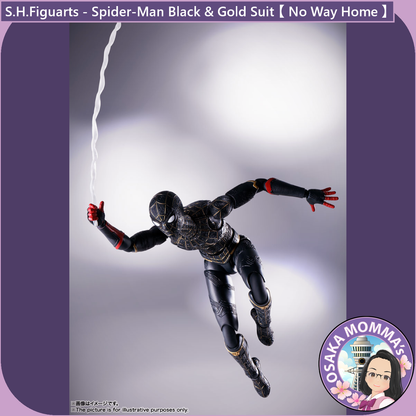 S.H.Figuarts - Spider-Man Black & Gold Suit Ver.【 No Way Home 】