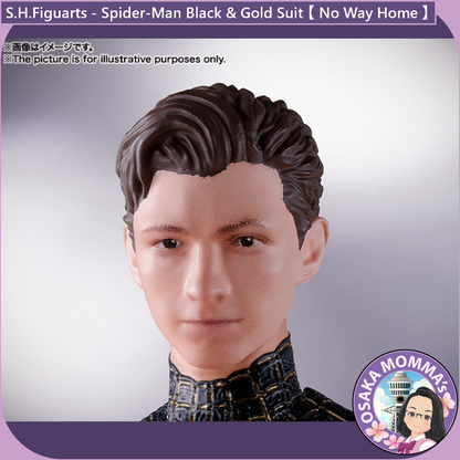 S.H.Figuarts - Spider-Man Black & Gold Suit Ver.【 No Way Home 】