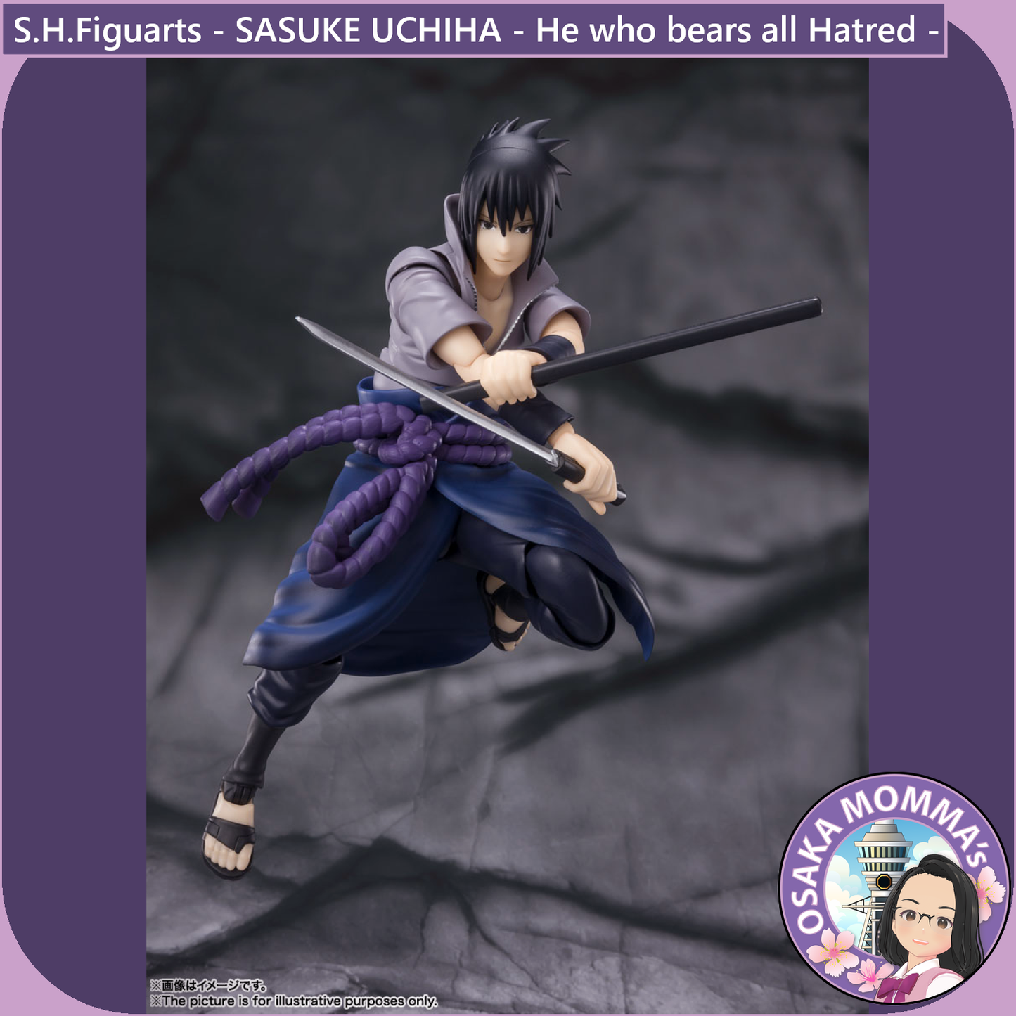 S.H.Figuarts - SASUKE UCHIHA - He who bears all Hatred -