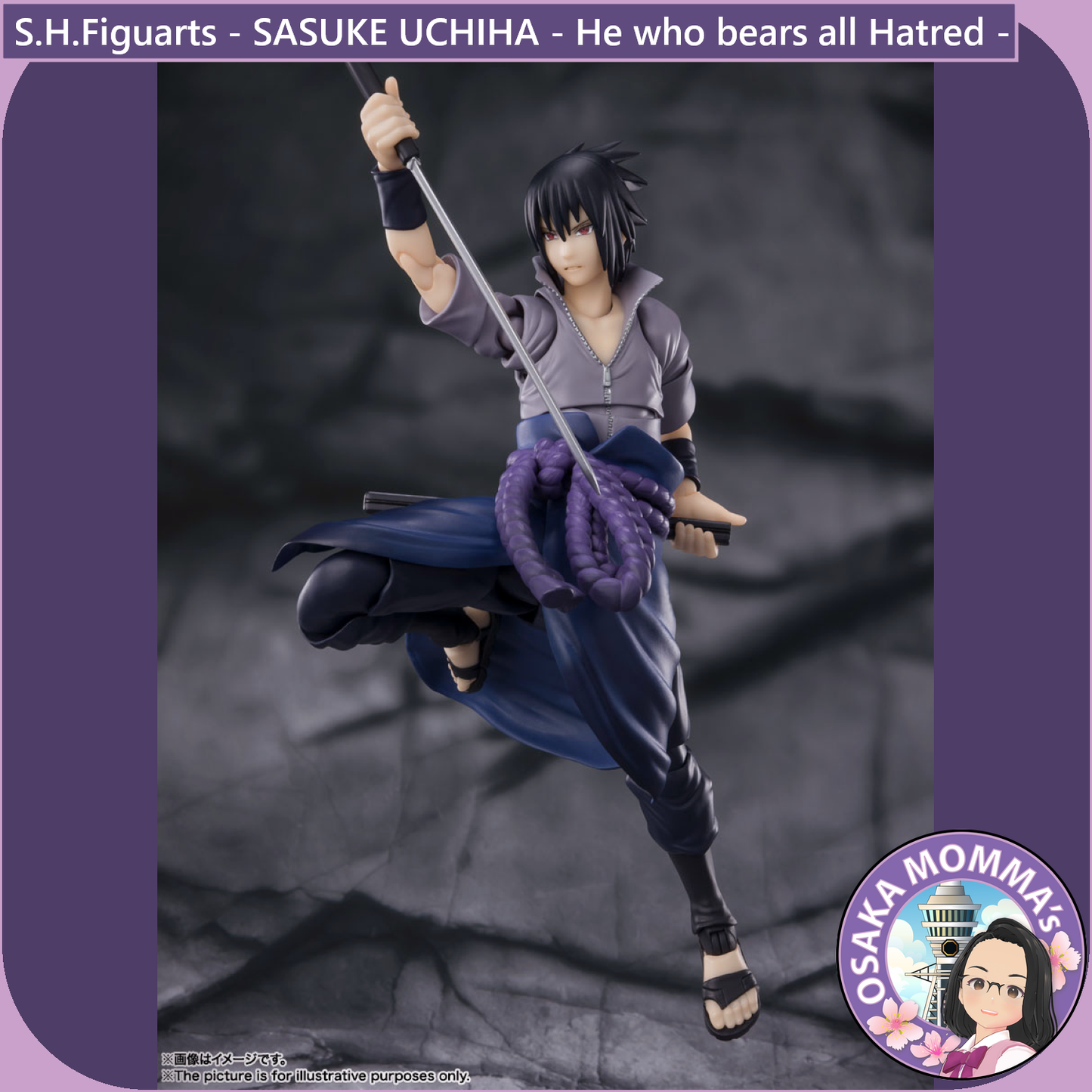 S.H.Figuarts - SASUKE UCHIHA - He who bears all Hatred -