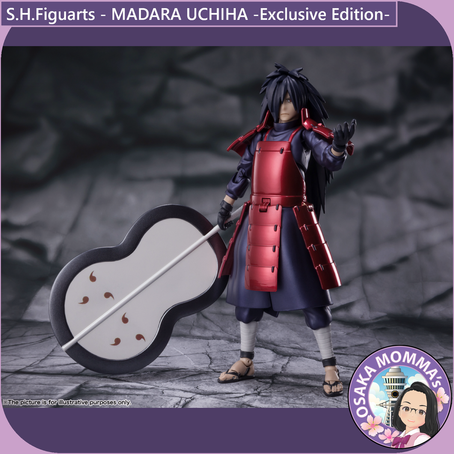 S.H.Figuarts - MADARA UCHIHA - Exclusive Edition -