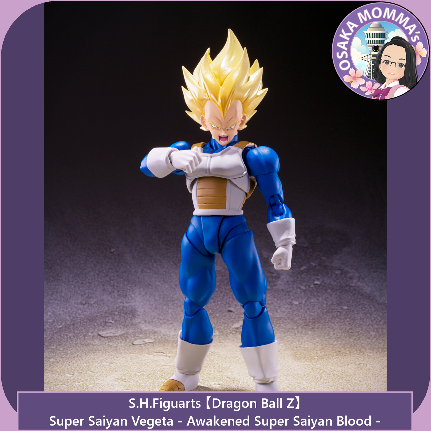 Super Saiyan Vegeta - Awakened Super Saiyan Blood - S.H.Figuarts