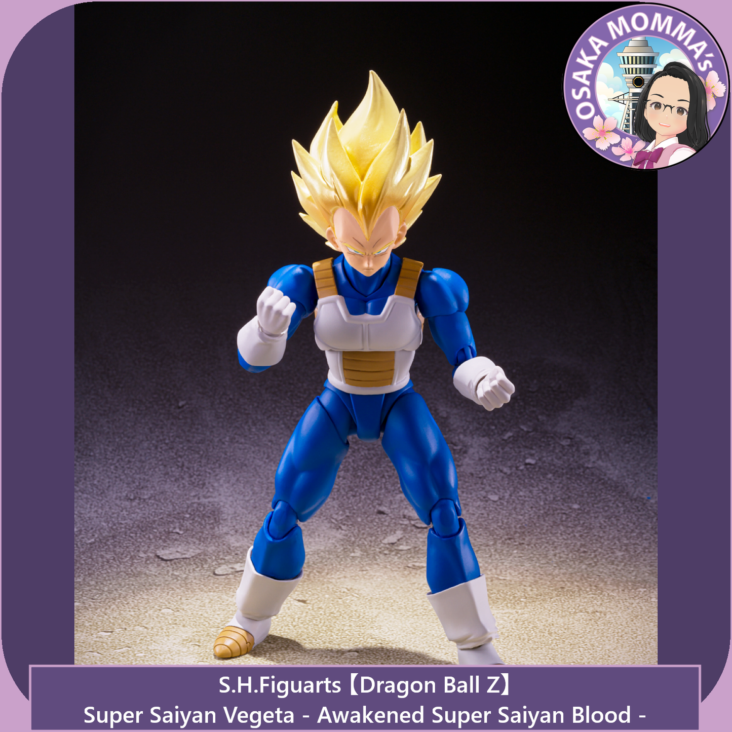 Super Saiyan Vegeta - Awakened Super Saiyan Blood - S.H.Figuarts