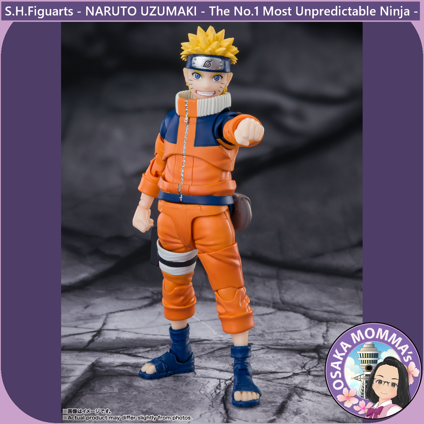 S.H.Figuarts - Naruto Uzumaki -The No.1 Most Unpredictable Ninja-