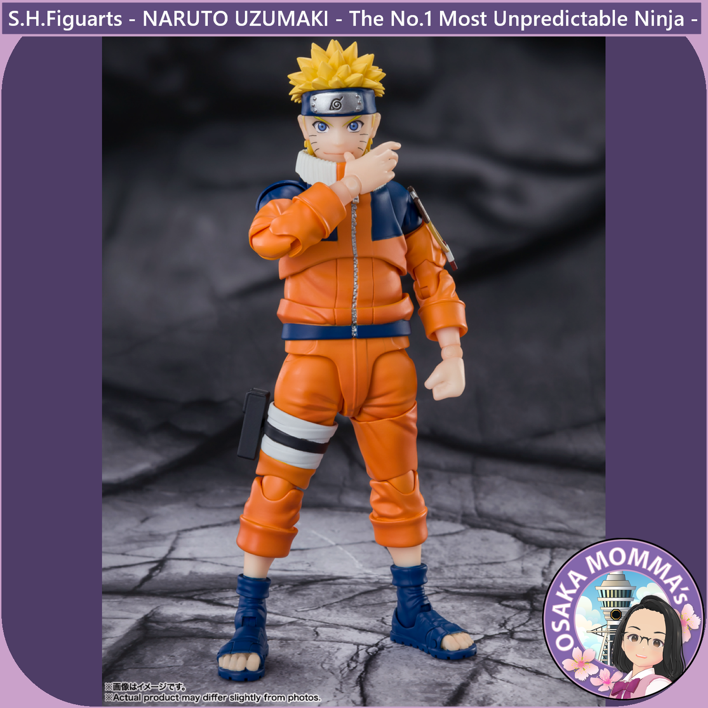 S.H.Figuarts - Naruto Uzumaki -The No.1 Most Unpredictable Ninja-