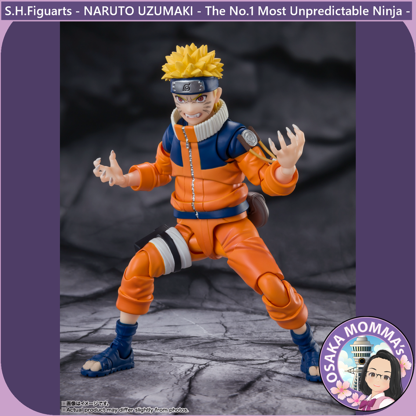 S.H.Figuarts - Naruto Uzumaki -The No.1 Most Unpredictable Ninja-