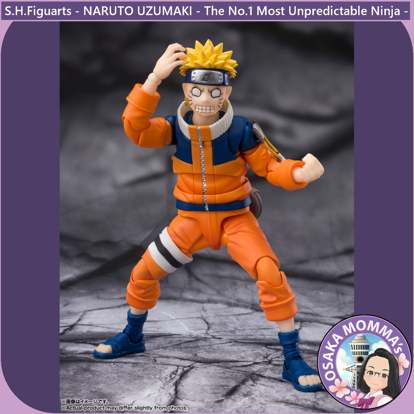 S.H.Figuarts - Naruto Uzumaki -The No.1 Most Unpredictable Ninja-