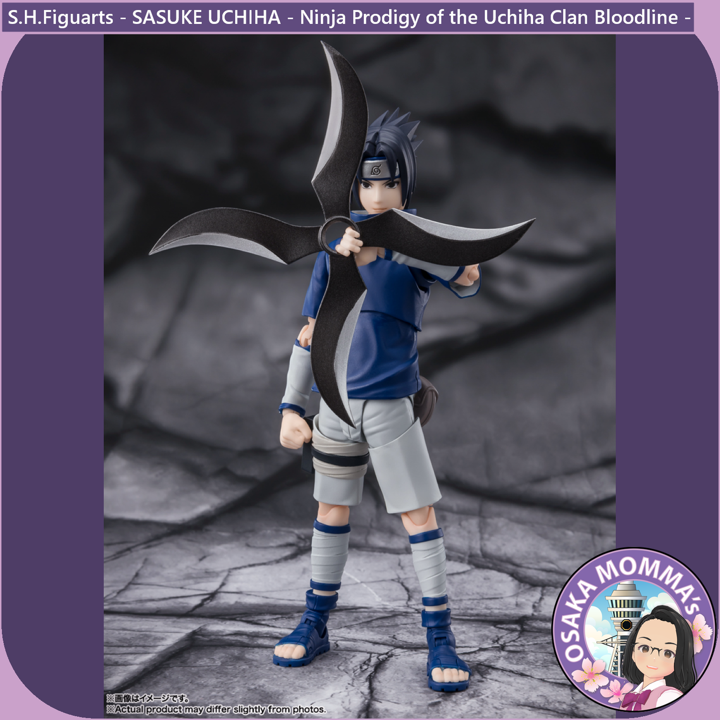 S.H.Figuarts - SASUKE UCHIHA -Ninja Prodigy of the Uchiha Clan Bloodline-