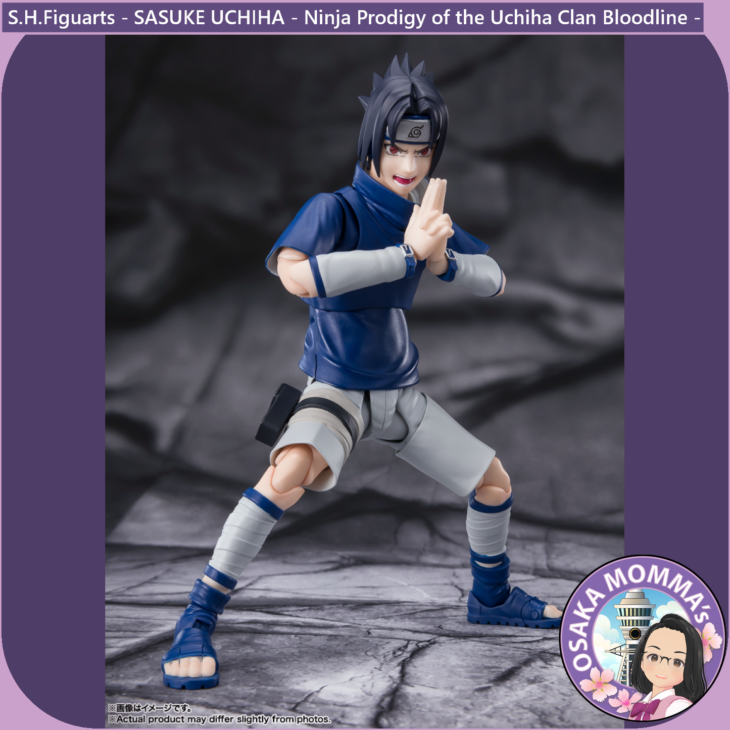 S.H.Figuarts - SASUKE UCHIHA -Ninja Prodigy of the Uchiha Clan Bloodline-