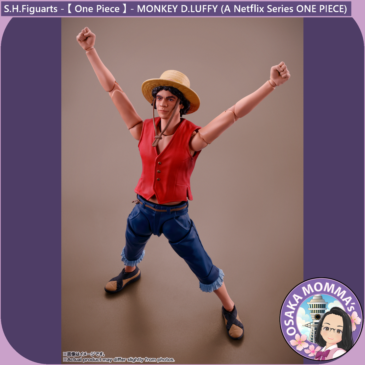 MONKEY D.LUFFY (A Netflix Series ONE PIECE) - S.H.Figuarts