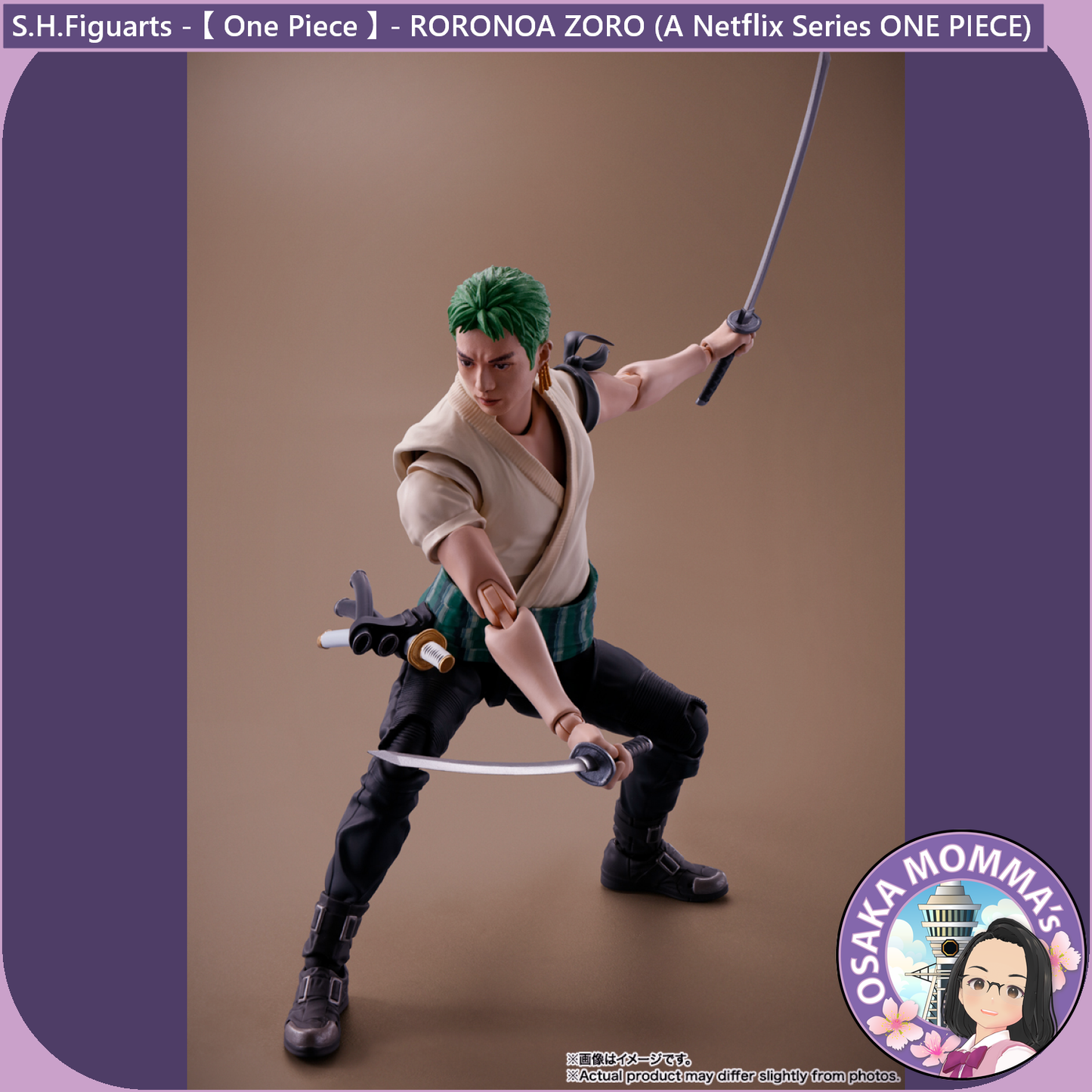 RORONOA ZORO (A Netflix Series ONE PIECE) - S.H.Figuarts