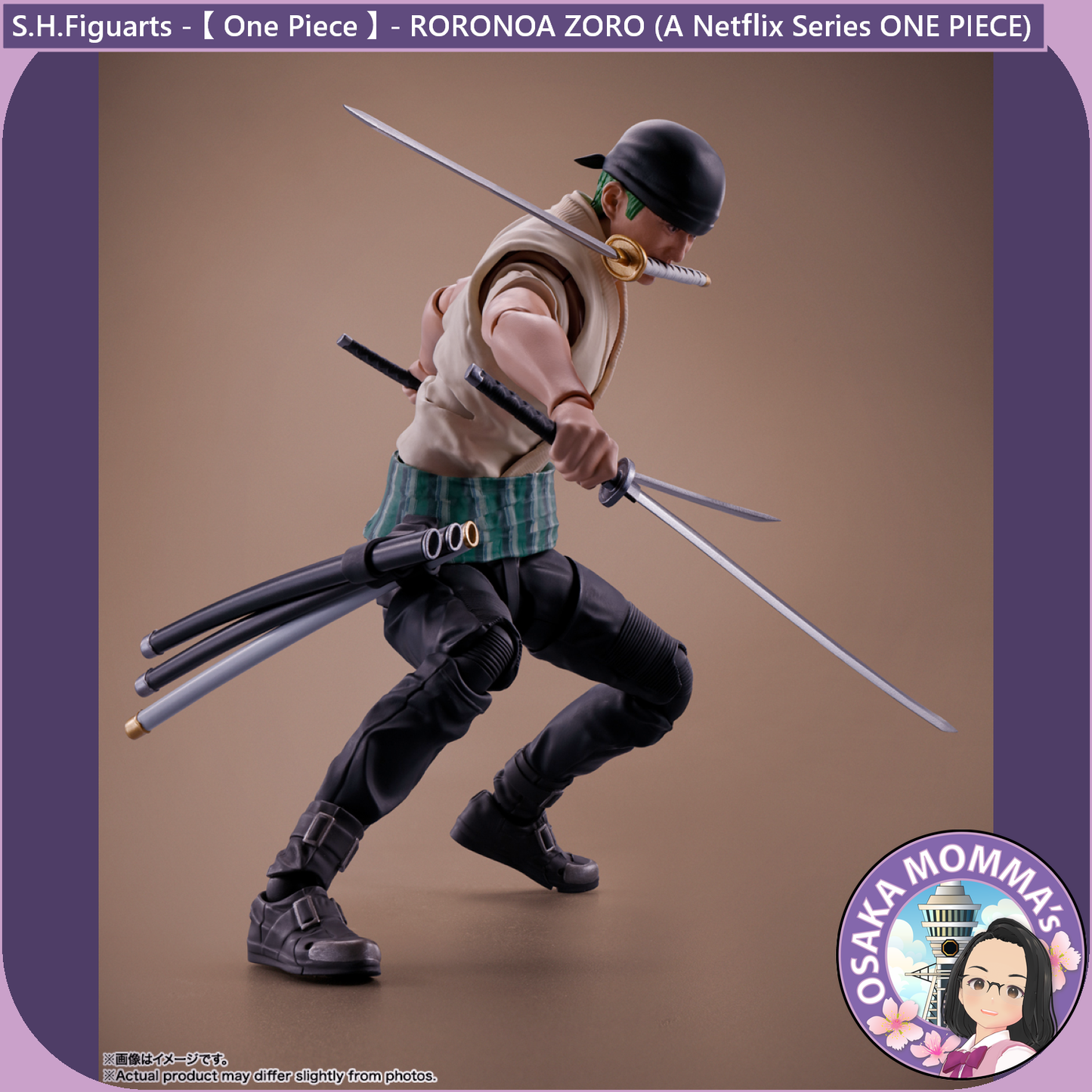 RORONOA ZORO (A Netflix Series ONE PIECE) - S.H.Figuarts