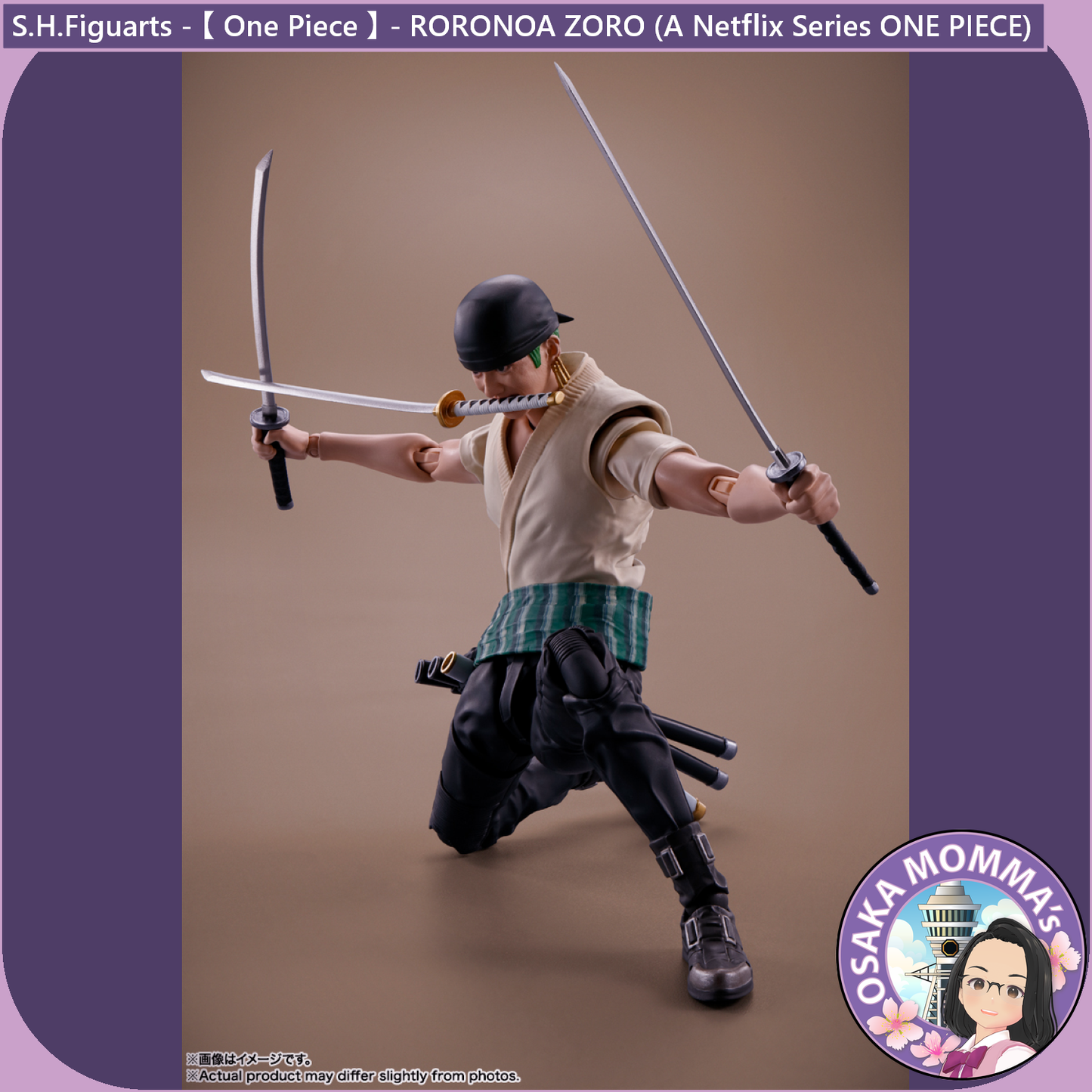 RORONOA ZORO (A Netflix Series ONE PIECE) - S.H.Figuarts