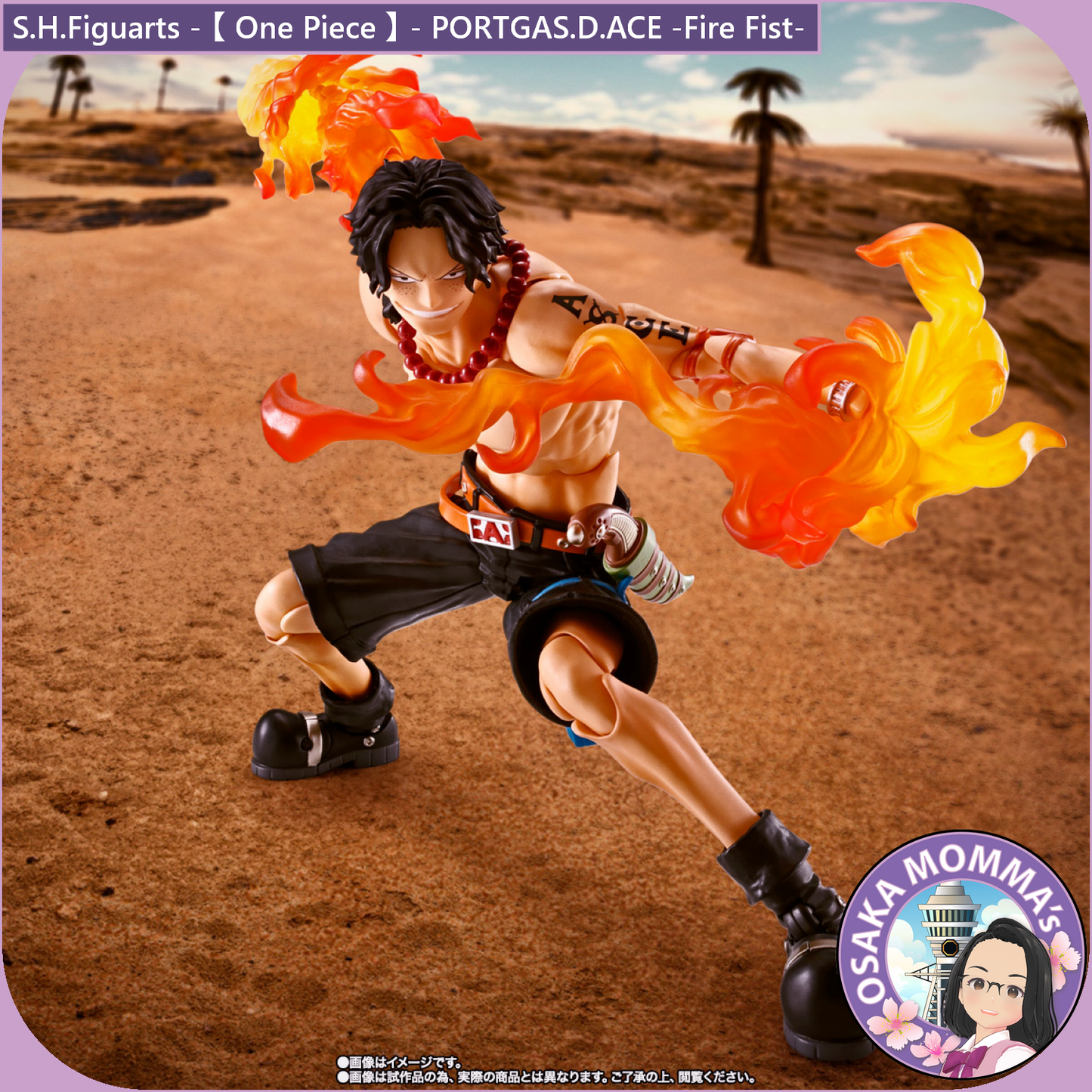 PORTGAS.D.ACE -Fire Fist- S.H.Figuarts【Jan.2025】