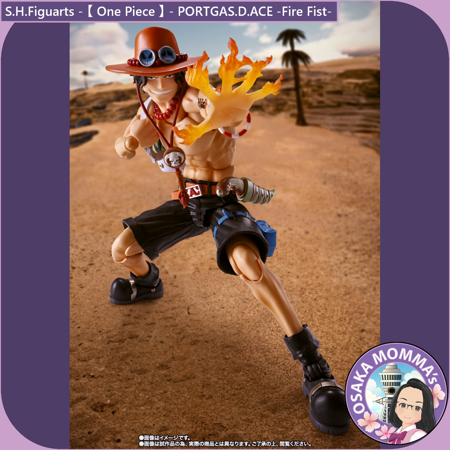 PORTGAS.D.ACE -Fire Fist- S.H.Figuarts【Jan.2025】