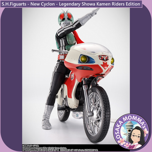 S.H.Figuarts New Cyclone - Legendary Showa Kamen Riders Edition【Nov.2025】