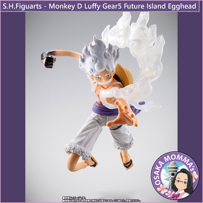 S.H.Figuarts - Monkey D Luffy Gear5 Future Island Egghead 【Oct.2025】