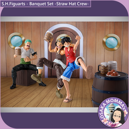 S.H.Figuarts - Banquet Set -Straw Hat Crew-【May.2026】
