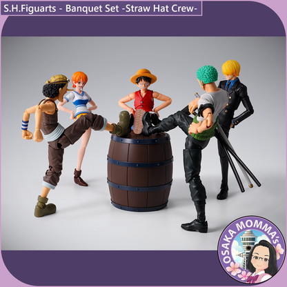 S.H.Figuarts - Banquet Set -Straw Hat Crew-【May.2026】
