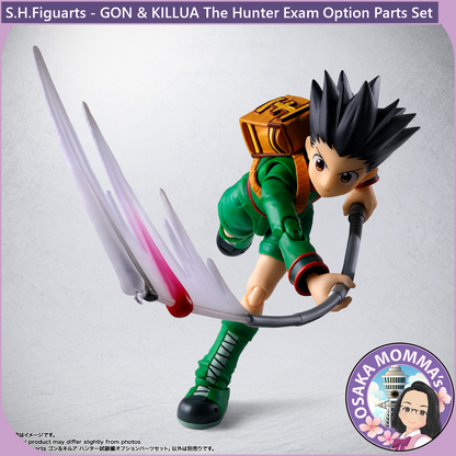 S.H.Figuarts - GON & KILLUA The Hunter Exam Option Parts Set【Aug.2026】
