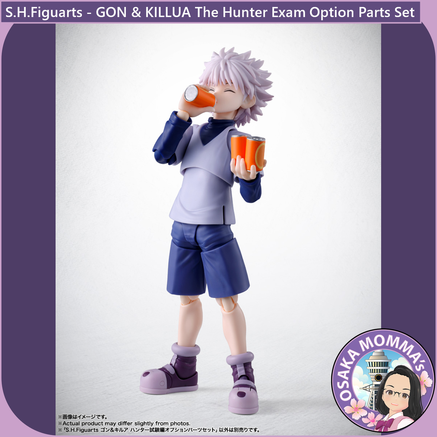 S.H.Figuarts - GON & KILLUA The Hunter Exam Option Parts Set【Aug.2026】