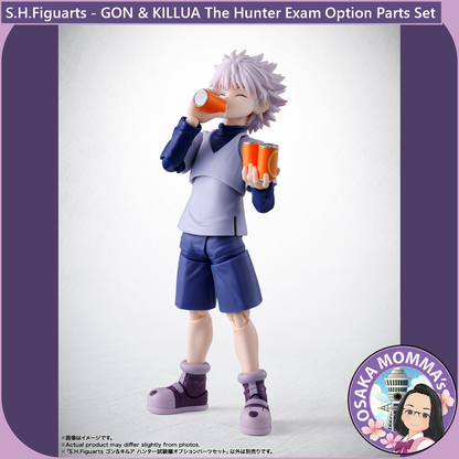 S.H.Figuarts - GON & KILLUA The Hunter Exam Option Parts Set【Aug.2026】