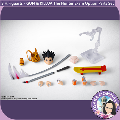 S.H.Figuarts - GON & KILLUA The Hunter Exam Option Parts Set【Aug.2026】