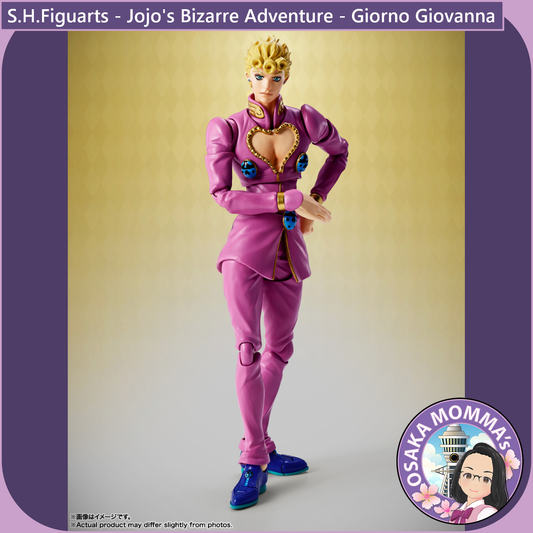 S.H.Figuarts - Jojo's Bizarre Adventure - Giorno Giovanna【Oct.2026】