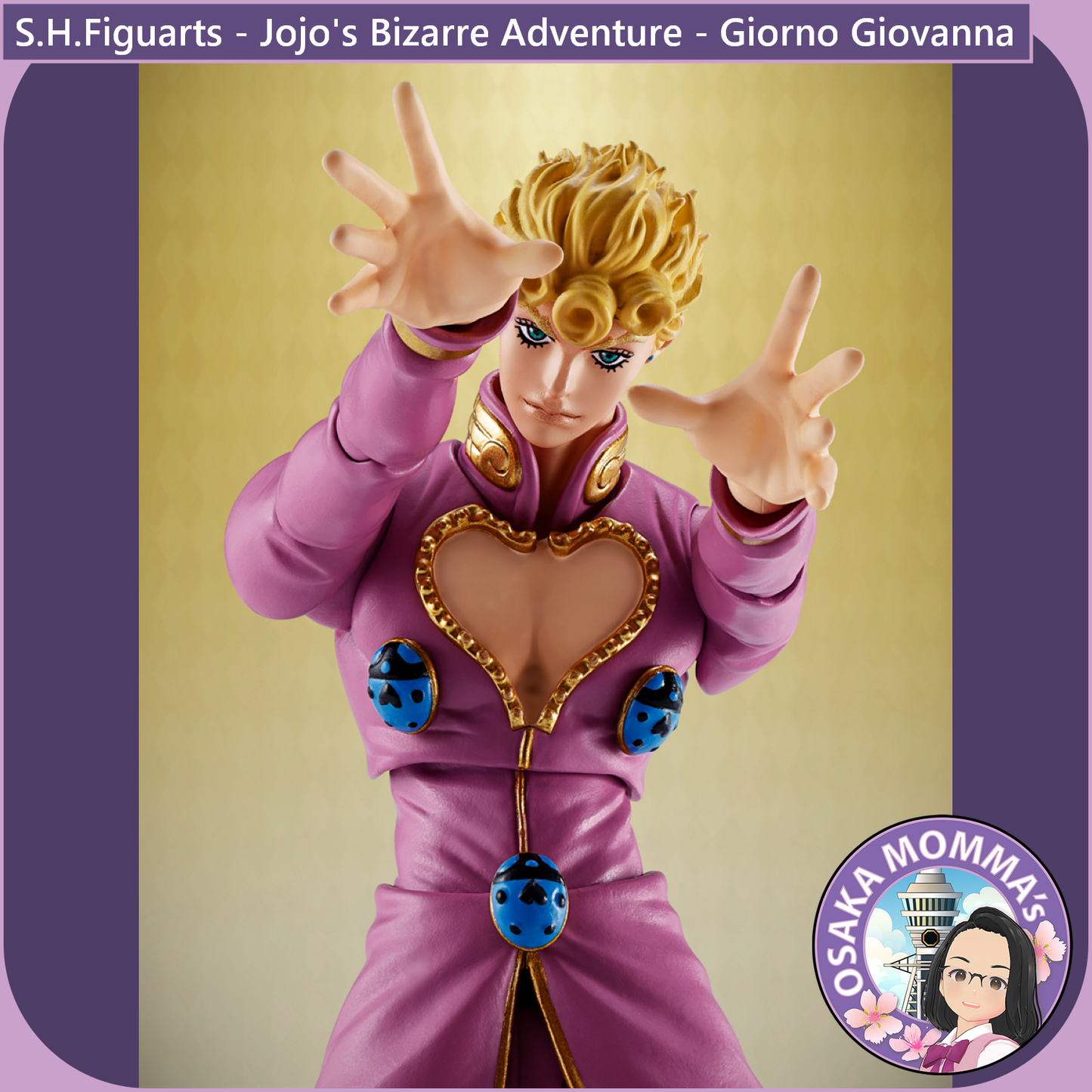 S.H.Figuarts - Jojo's Bizarre Adventure - Giorno Giovanna【Oct.2026】