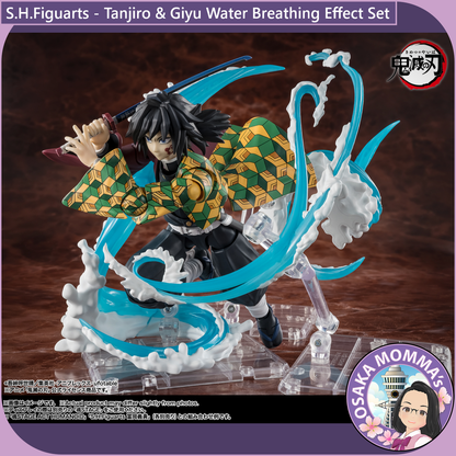 S.H.Figuarts - Tanjiro & Giyu Water Breathing Effect Set 【Oct.2026】