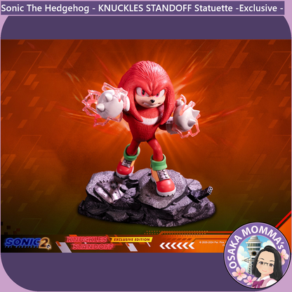 Knuckles STANDOFF Statuette - Exclusive Edition -