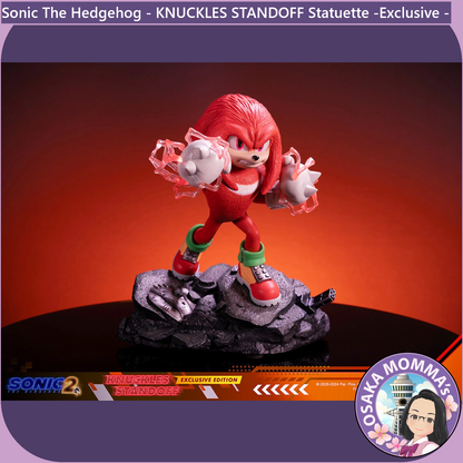 Knuckles STANDOFF Statuette - Exclusive Edition -