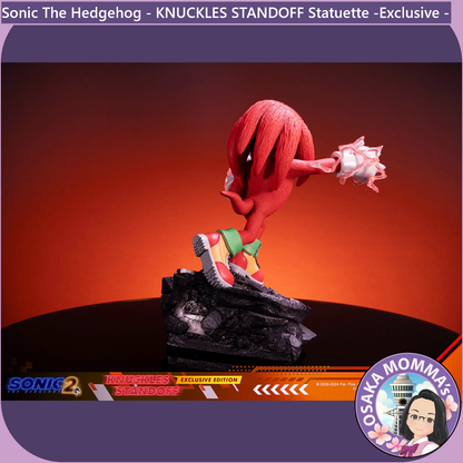 Knuckles STANDOFF Statuette - Exclusive Edition -